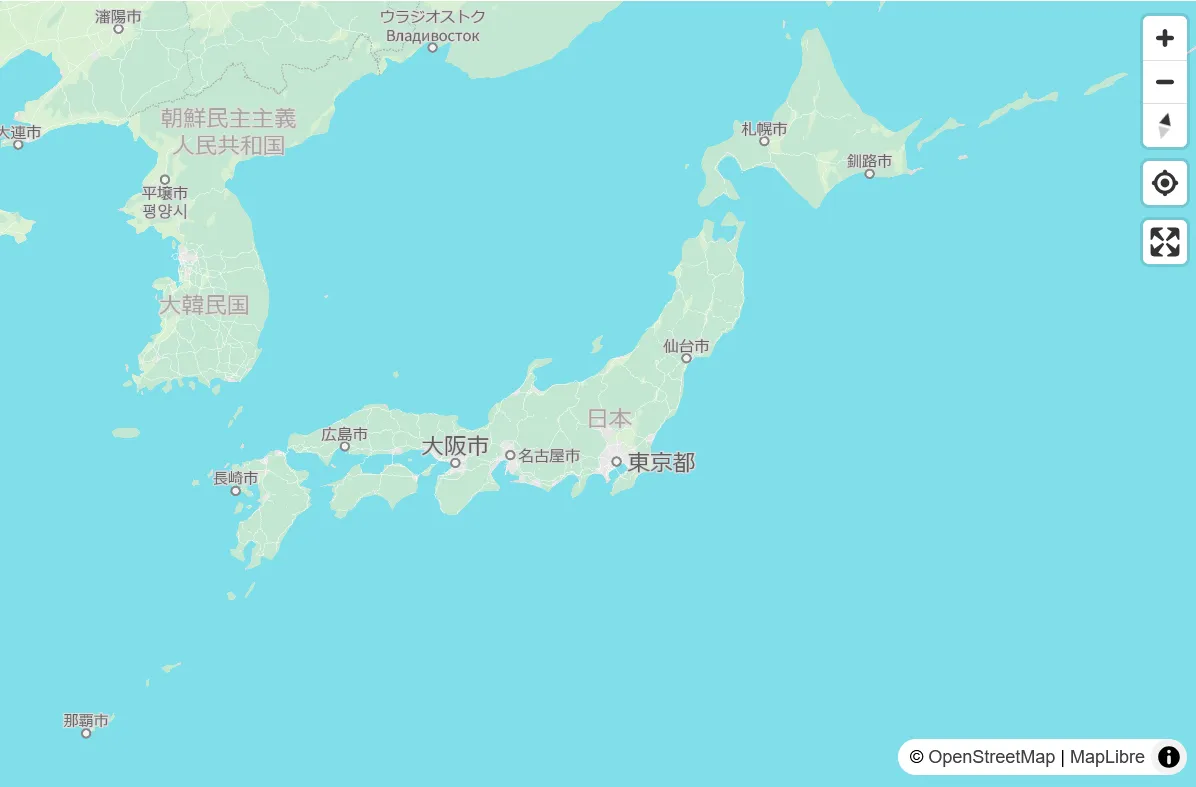 地図配信サービスを開始します